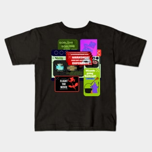 Dungeons and Dragons Desktop Themed RPG T-Shirt Kids T-Shirt